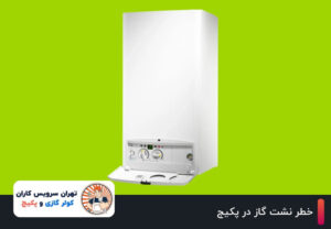 یخچال، فریزر و ساید بوش 15 خطر نشت گاز در پکیج